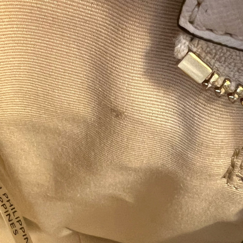 Coach 2014 Madison Ivory Saffiano Mini North/South Tote - Picture 13 of 16